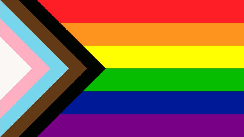 Pride flag, Minimalist, LGBTQ, Rainbow, Wallpaper