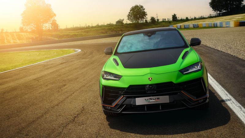 Lamborghini Urus Performante Essenza SCV12, Supercar, Race track, 2023, 5K, 8K, Wallpaper
