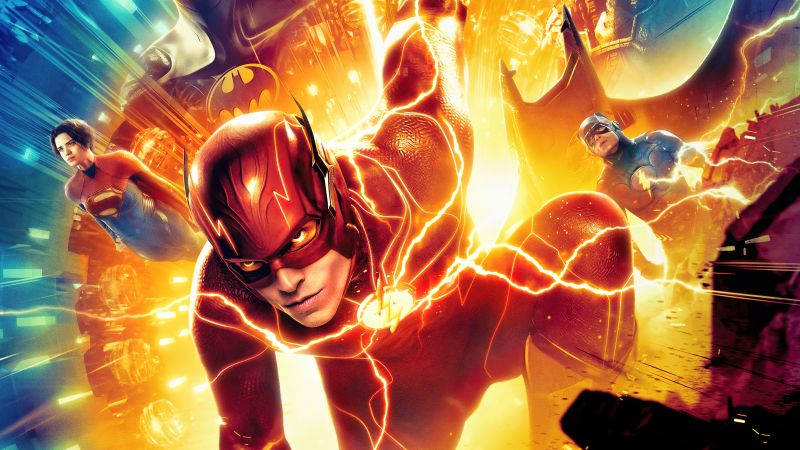 The Flash, 5K, 2023 Movies, DC Comics, Wallpaper