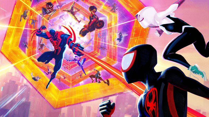 Spider-Man: Across the Spider-Verse, 2023 Movies, Animation, Marvel Cinematic Universe, 5K, 8K, Spiderman, Wallpaper