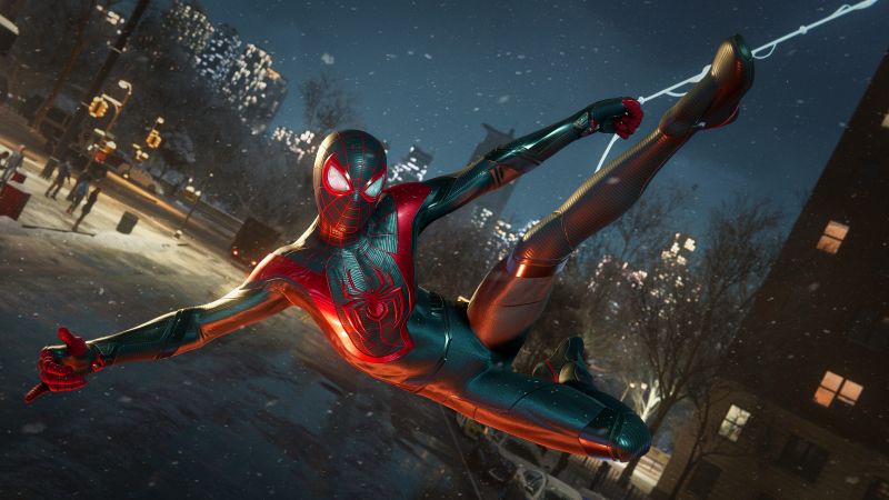 Marvel's Spider-Man: Miles Morales, PlayStation 5, PC Games, Spiderman, Wallpaper