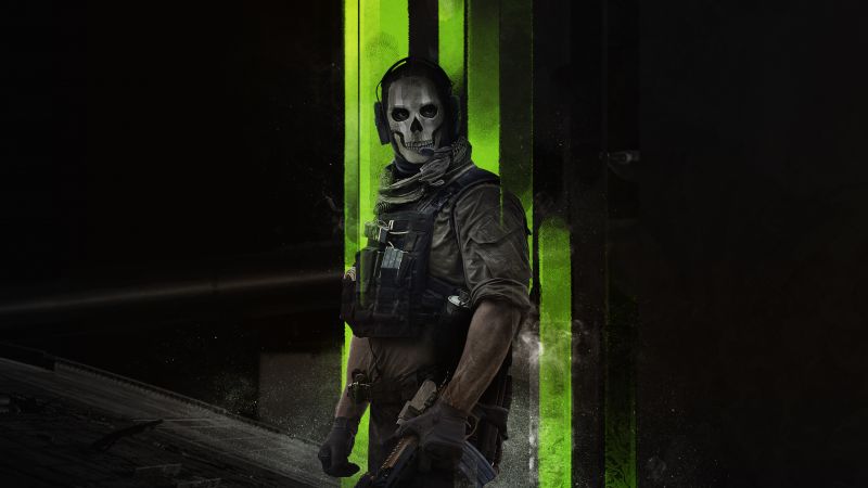 Call of Duty: Modern Warfare 2, Ghost, Wallpaper