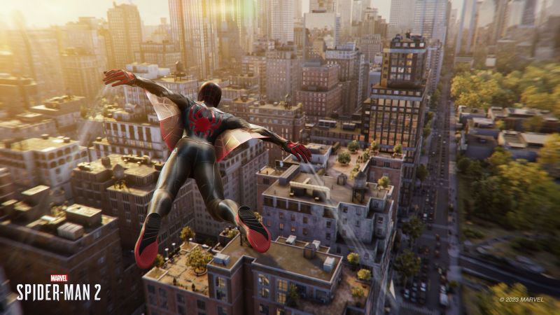 Marvel's Spider-Man 2, Gameplay, 2023 Games, PlayStation 5, Spiderman, Wallpaper