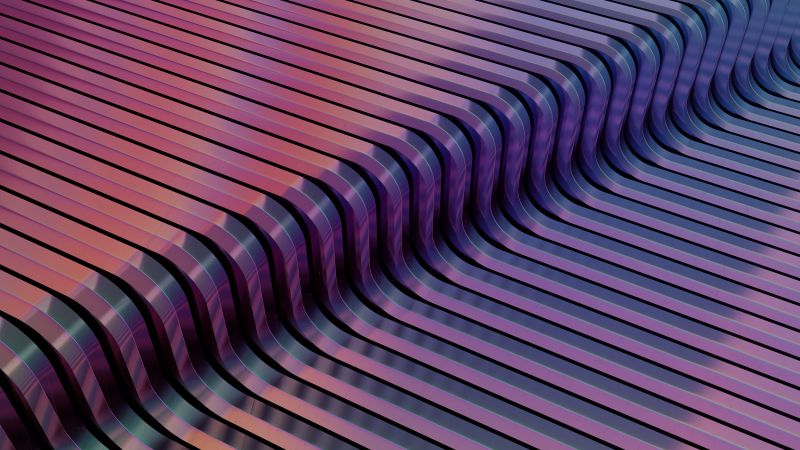 3D Render, Pink, Purple abstract, 5K, Pattern, Wallpaper