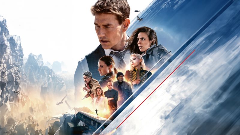 Mission: Impossible - Dead Reckoning, Tom Cruise as Ethan Hunt, 2023 Movies, Action movies, Wallpaper