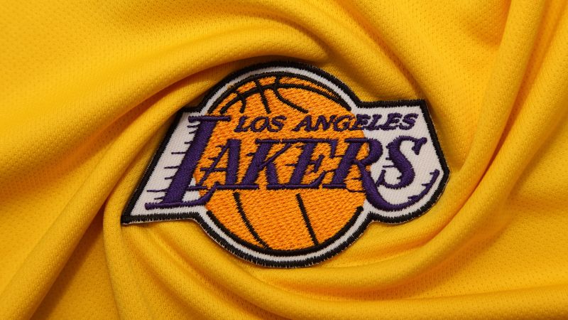 Los Angeles Lakers, Jersey, Logo, 5K, Football team, Yellow, Wallpaper