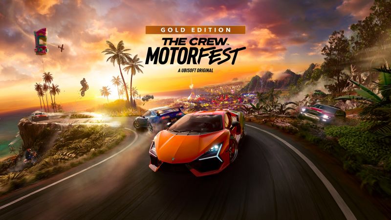 The Crew Motorfest, Gold edition, 2023 Games, PlayStation 5, PlayStation 4, Xbox One, Xbox Series X and Series S, PC Games, Amazon Luna, Wallpaper