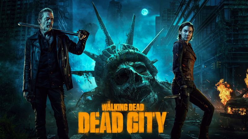 The Walking Dead: Dead City, Lauren Cohan, Jeffrey Dean Morgan, Maggie (TWD), 2023 Series, AMC series, Wallpaper