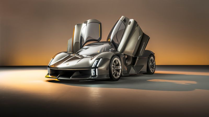 Porsche Mission X, Electric Sports cars, 5K, 2023, Wallpaper