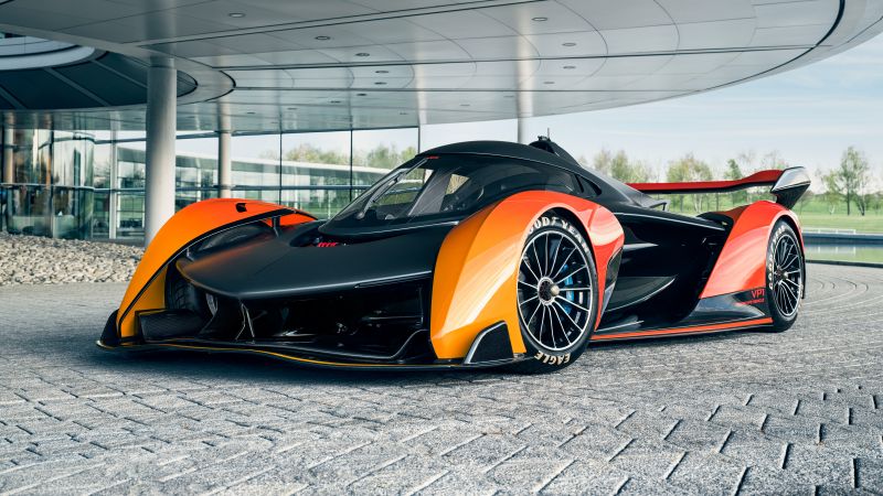 McLaren Solus GT, 2023, 8K, 5K, Hypercars, Wallpaper