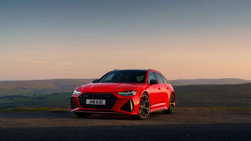 Audi RS 6 Avant performance, 2023, 5K, Wallpaper