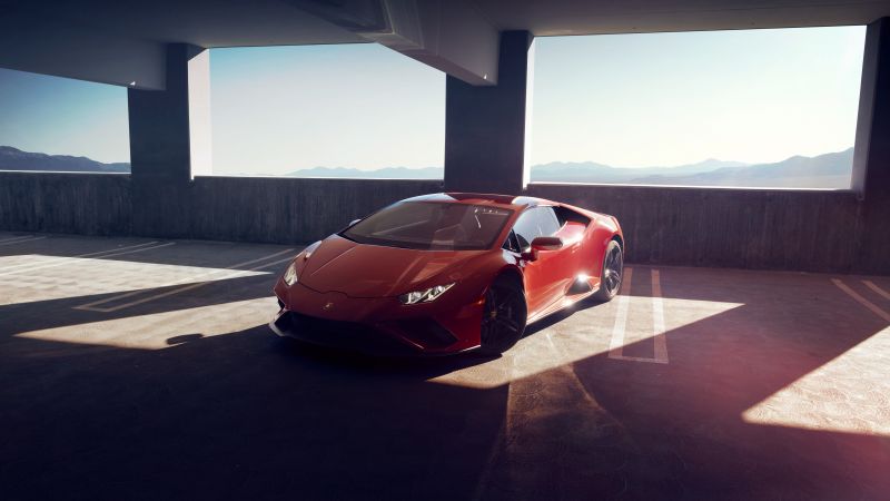 Lamborghini Huracan EVO RWD, 2023, 5K, Wallpaper