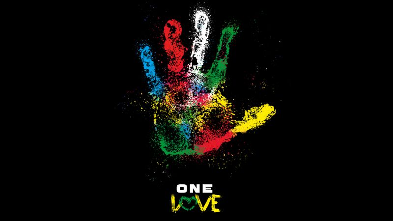 Bob Marley, One Love, 10K, Musical, 5K, 8K, Black background, AMOLED, Wallpaper