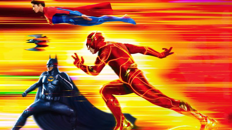 The Flash, Sasha Calle as Supergirl, Batman, 2023 Movies, 5K, Wallpaper