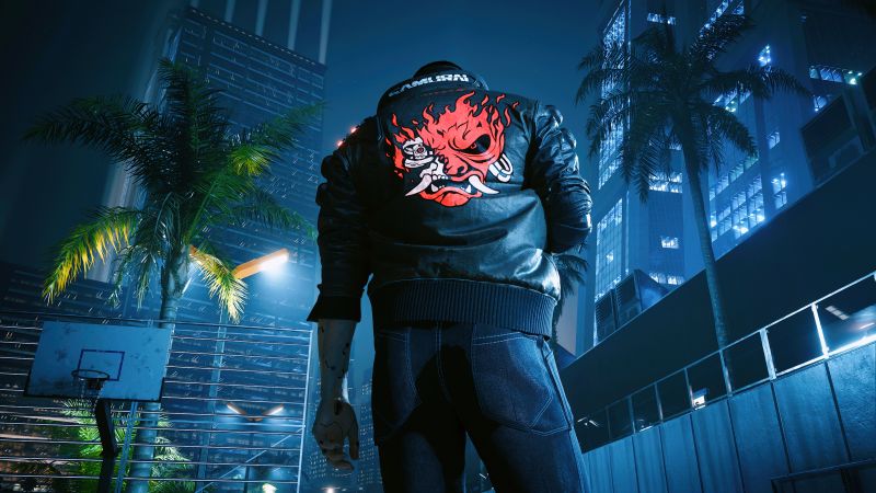Samurai, Leather jacket, Cyberpunk 2077, Samurai jacket, Wallpaper