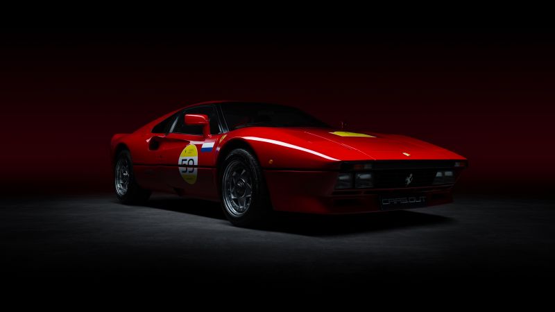 Ferrari 288 GTO, Exotic car, Sports car, 5K, Wallpaper