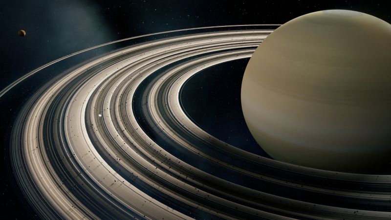 Saturn, Outer space, Solar system, Astronomy, Rings of Saturn, Wallpaper