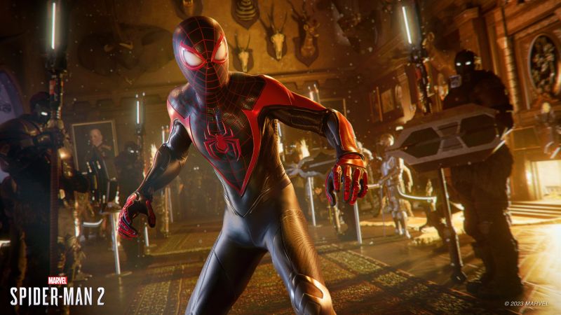 Marvel's Spider-Man 2, Miles Morales, 2023 Games, Gameplay, Spiderman, Wallpaper