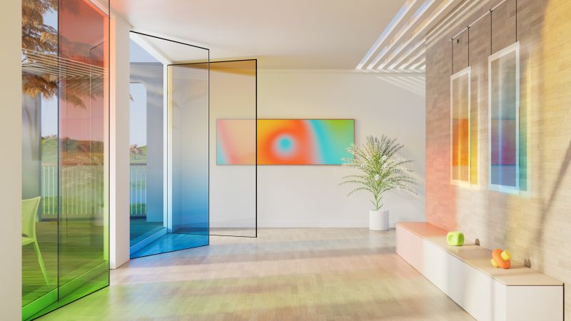 Aesthetic interior, Contemporary, Modern, Colorful, Wallpaper