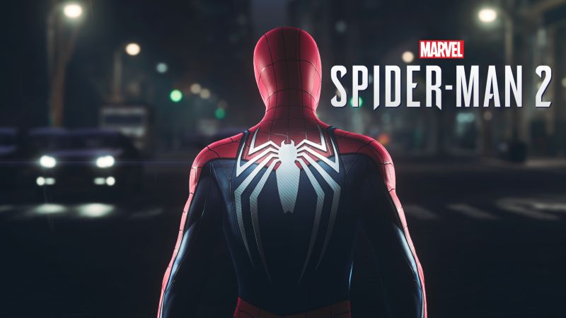 Marvel's Spider-Man 2, Advanced suit, Spiderman, Wallpaper
