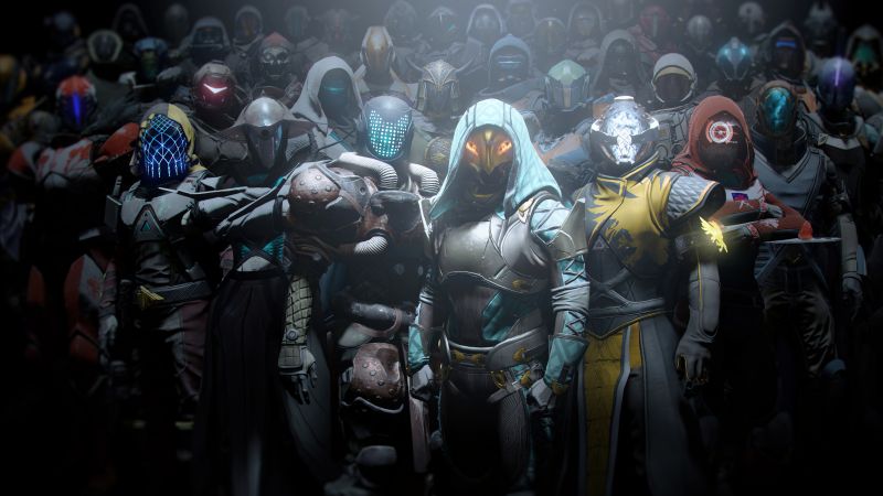 Destiny 2, Guardians, Lightbearers, Characters, Wallpaper