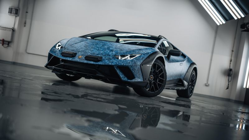 Lamborghini Huracan Sterrato, One off cars, Wallpaper