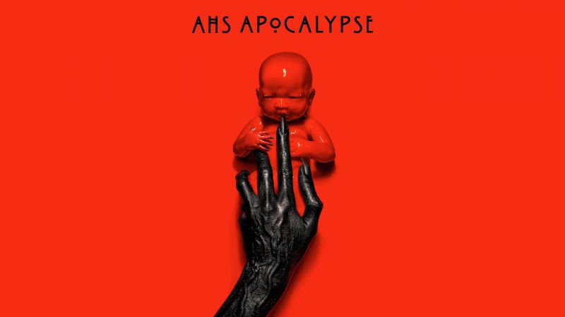 American Horror Story: Apocalypse, 5K, Red, Spooky, Wallpaper