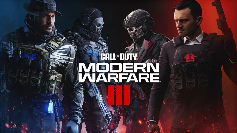 Call of Duty: Modern Warfare 3, Nemesis Operator Pack, 2023 Games, Task Force 141, MW3, Wallpaper