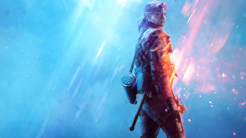 Battlefield V, PlayStation 4, Xbox One, PC Games, 2020 Games, Wallpaper