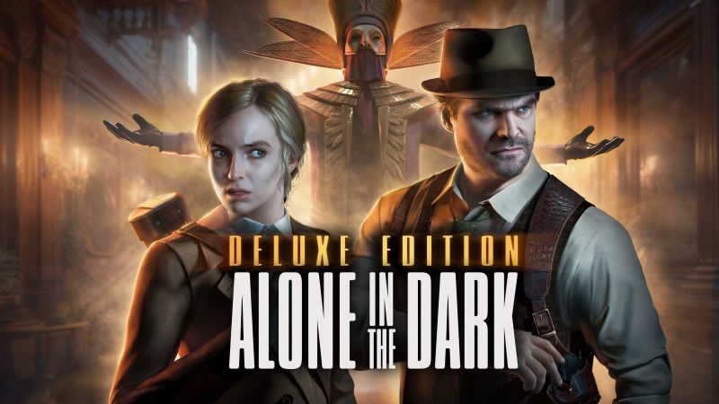 Alone in the Dark, 2023 Games, Edward Carnby, Emily Hartwood, Wallpaper