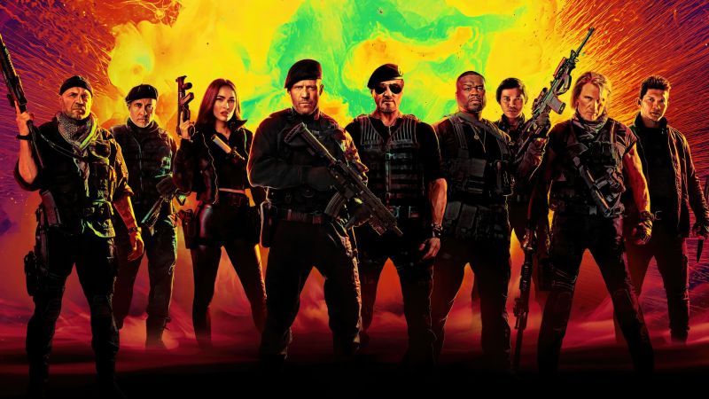 Expendables 4, 2023 Movies, 5K, Expend4bles, Wallpaper