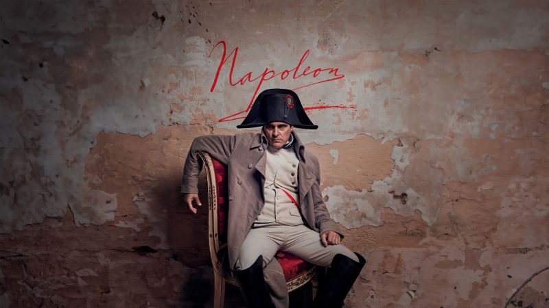 Napoleon, Joaquin Phoenix, 8K, 2023 Movies, 5K, Wallpaper