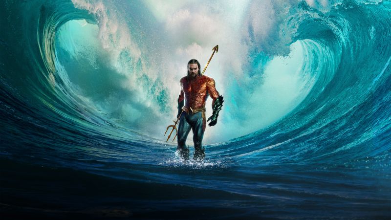 Aquaman and the Lost Kingdom, 2023 Movies, DC Comics, Jason Momoa, 5K, Wallpaper