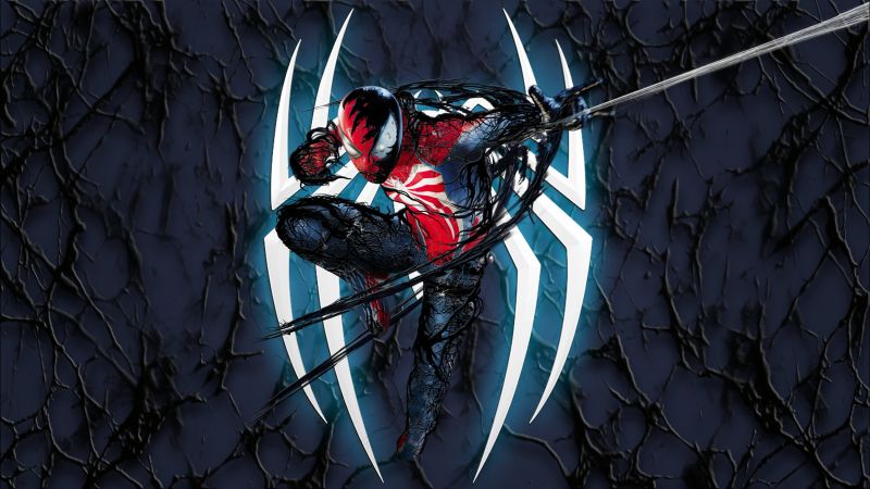 Spider-Man, Symbiote, Marvel's Spider-Man 2, Spiderman, Wallpaper