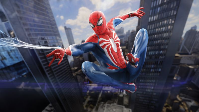 Marvel's Spider-Man 2, Spider-Man, 2023 Games, Wallpaper