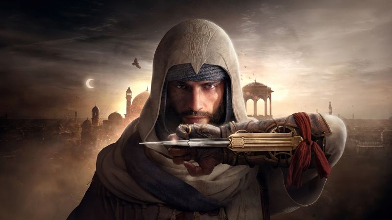 Basim Ibn Ishaq, Assassin's Creed Mirage, 2023 Games, Wallpaper