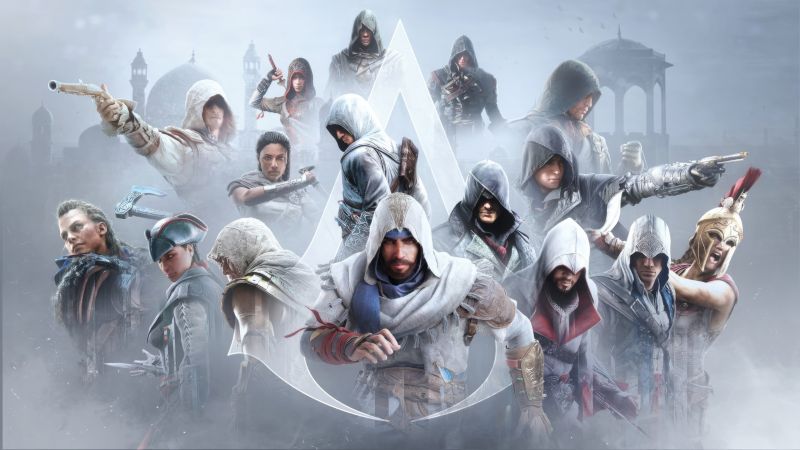 Assassin's Creed, Game Art, Characters, Masters, Warriors, Legends, Assassins, Wallpaper