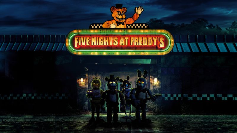Five Nights at Freddy's, 5K, 2023 Movies, Wallpaper