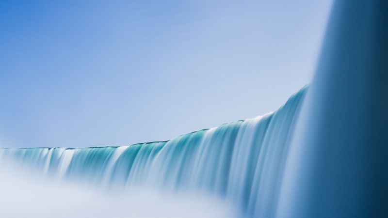 Niagara Falls, Aesthetic, Waterfall, North America, USA, 5K, Daylight, Wallpaper