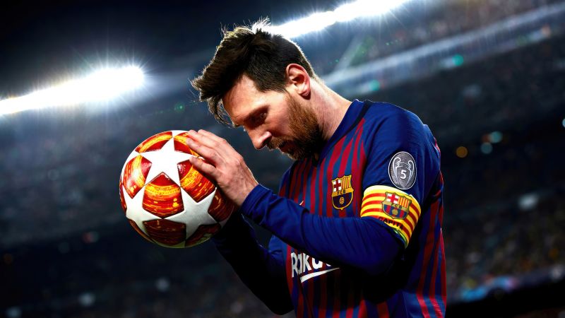 Lionel Messi, FCB, Soccer Player, FC Barcelona, Wallpaper