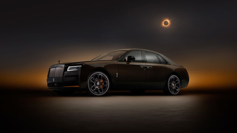 Rolls-Royce Black Badge Ghost, 2023, 5K, 8K, Wallpaper