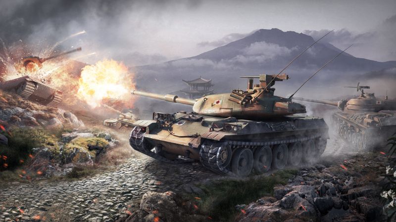 World of Tanks, Video Game, Online games, Multiplayer game, Wallpaper
