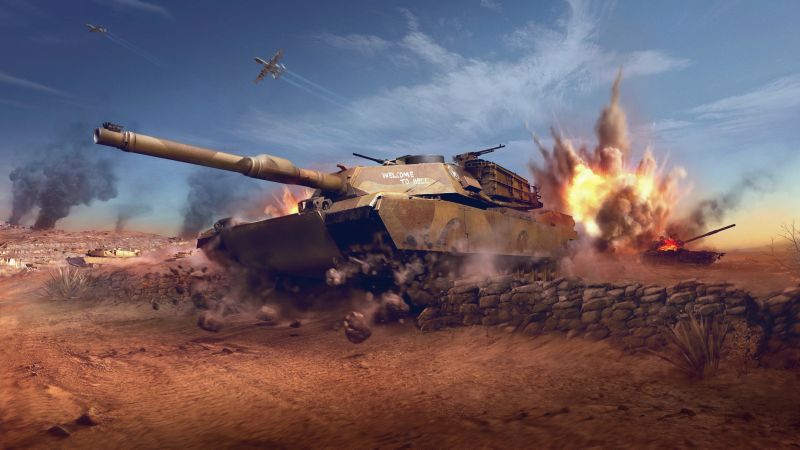 World of Tanks, 8K, Online games, Multiplayer game, 5K, Wallpaper