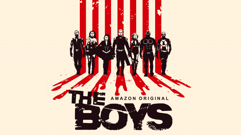 The Boys, 2023 Series, 5K, Illustration, Amazon Original Series, Wallpaper