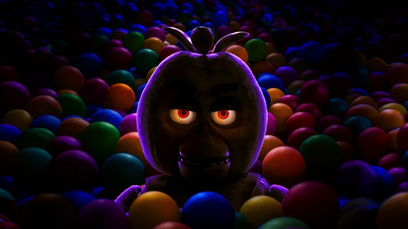 Chica (FNAF), Five Nights at Freddy's, 5K, 2023 Movies, Wallpaper