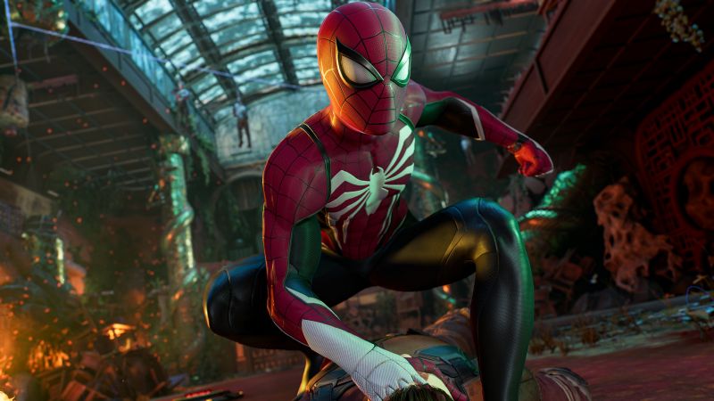 Marvel's Spider-Man 2, Photo mode, 2023 Games, Spiderman, Wallpaper