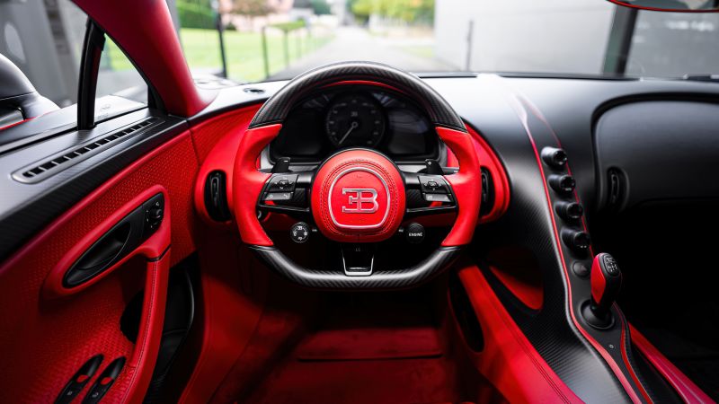 Bugatti Chiron Pur Sport, Interior, Cockpit, Supercar, Exotic, 5K, Wallpaper