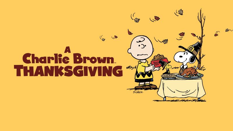 Charlie Brown, Thanksgiving, Snoopy, Cartoon, Thanksgiving Day, Peanuts, Wallpaper