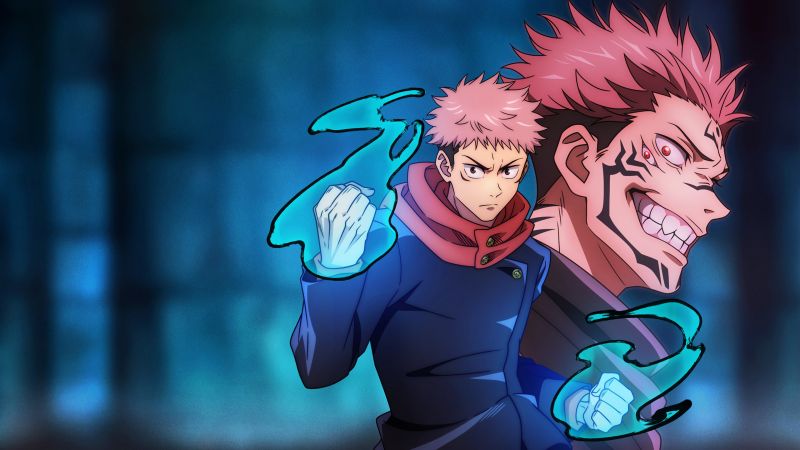 Jujutsu Kaisen Cursed Clash, 2024 Games, PlayStation 5, PlayStation 4, Nintendo Switch, Xbox One, Xbox Series X and Series S, PC Games, Yuji Itadori, Sukuna, Wallpaper