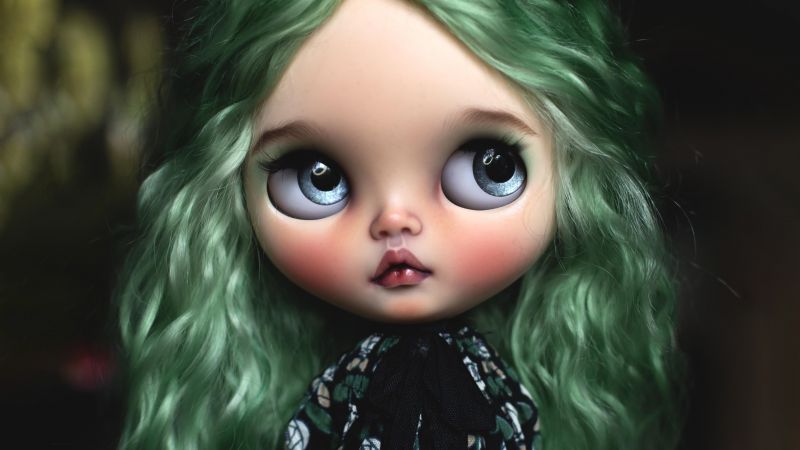 Blythe doll, Adorable, Cute doll, 5K, Wallpaper
